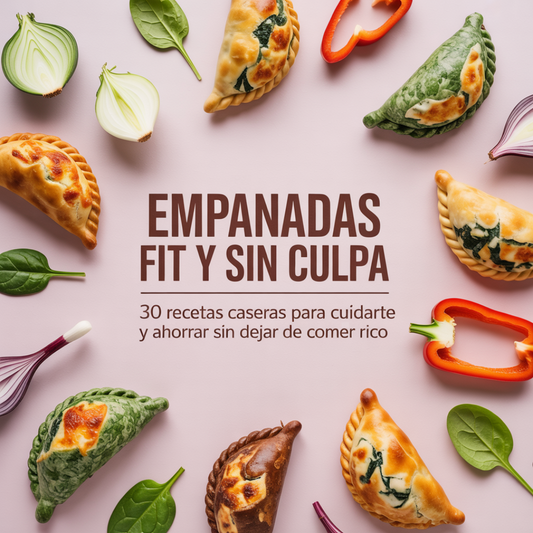 Empanadas Fit y Sin Culpa – 30 Recetas Caseras para Cuidarte y Ahorrar sin Dejar de Comer Rico
